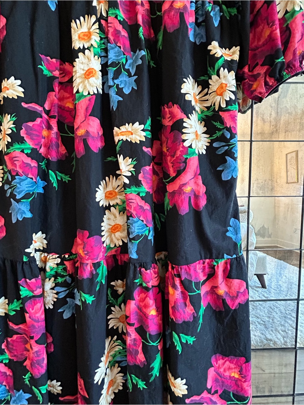 Maeve Bettina Tiered floral shirt dress - Picture 4 of 4